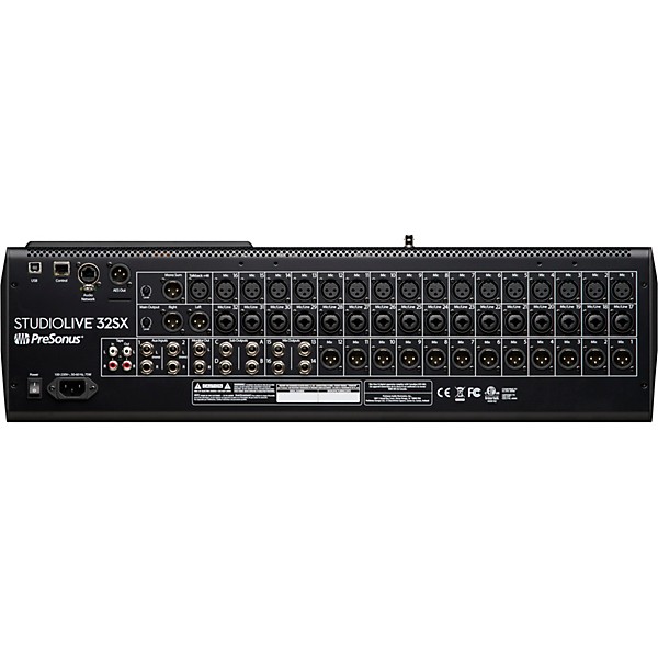 PreSonus StudioLive 32SX 32-Channel Mixer Package With NSB 16.8 Network Stage Box