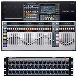 PreSonus StudioLive 64S 64-Channel Mixer Package With NSB 32.16 Network Stage Box