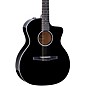 Taylor 214ce-N DLX Special Edition Grand Auditorium Nylon-String Acoustic-Electric Guitar Black thumbnail
