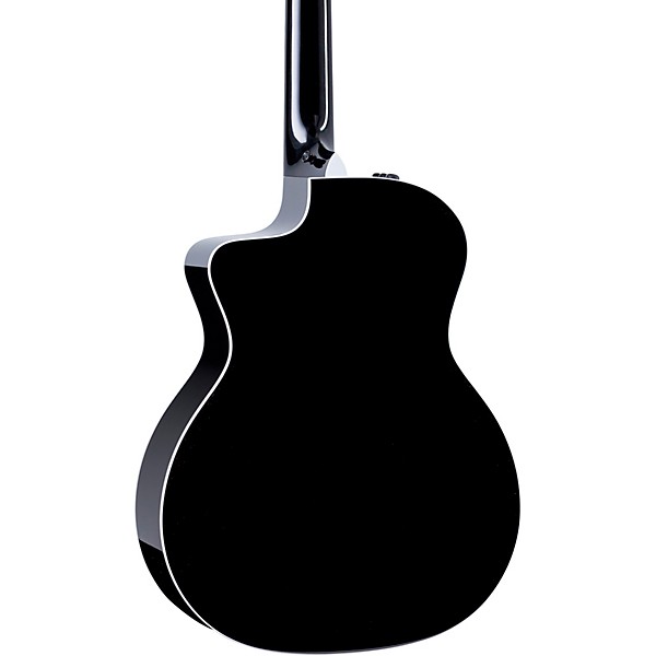 Taylor 214ce-N DLX Special Edition Grand Auditorium Nylon-String Acoustic-Electric Guitar Black