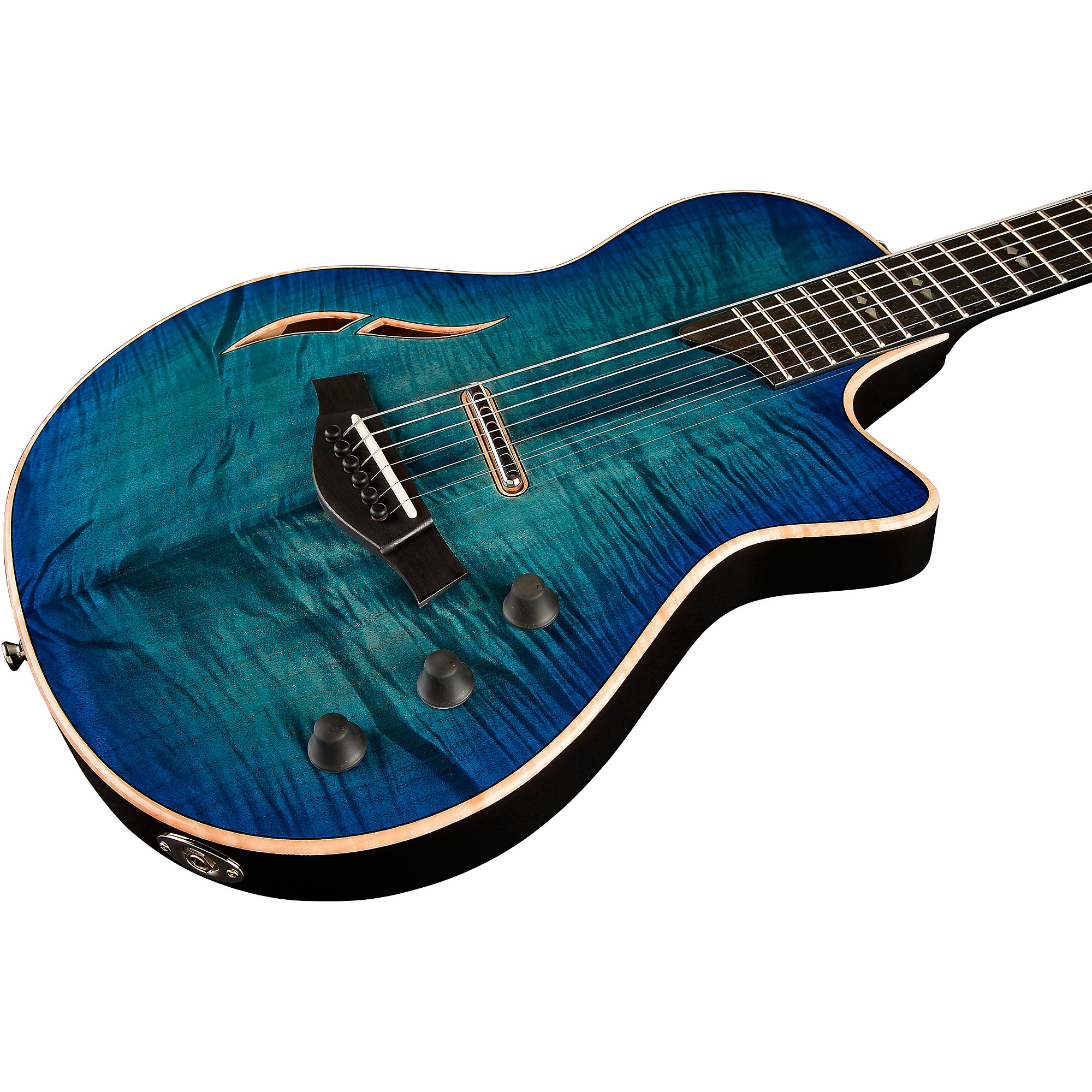 Platinum Taylor T5z Pro Acoustic-Electric Guitar Harbor Blue