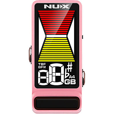 Nux Flow Tune Mini Tuner Pedal Pink for sale