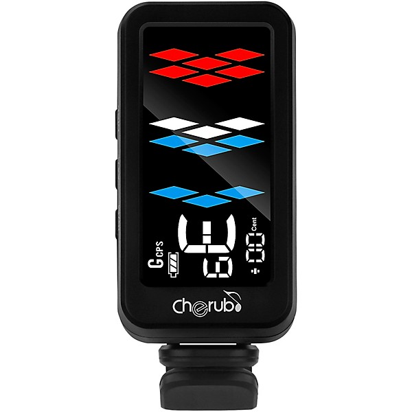 Cherub WST-905Li Flow Tune Clip Rechargeable Tuner Black