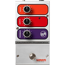 Warm Audio Mutation Phasor II Effects Pedal Metal