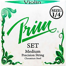 Prim Precision Violin String Set 4/4 Size, Heavy Prim Precision Violin String Set 1/4 Size, Medium