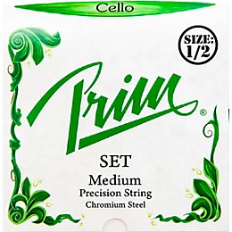 Prim Precision Cello String Set 1/2 Size, Medium