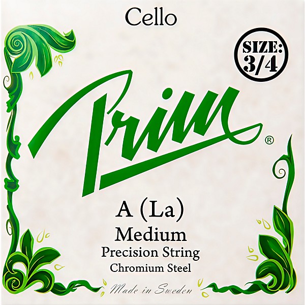 Prim Precision Cello A String 3/4 Size, Medium