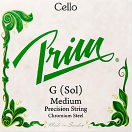 Prim Precision Cello G String 1/4 Size, Medium Prim Precision Cello G String 4/4 Size, Medium