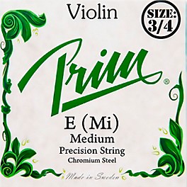 Prim Precision Violin E String 4/4 Size, Heavy Prim Precision Violin E String 3/4 Size, Medium