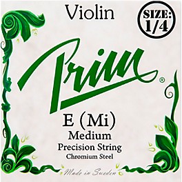 Prim Precision Violin E String 4/4 Size, Heavy Prim Precision Violin E String 1/4 Size, Medium