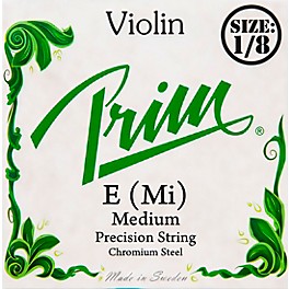 Prim Precision Violin E String 4/4 Size, Heavy Prim Precision Violin E String 1/8 Size, Medium