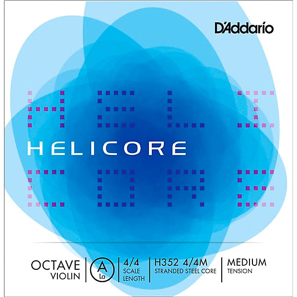 D'Addario Helicore Octave Series Violin A String 4/4 Size, Medium