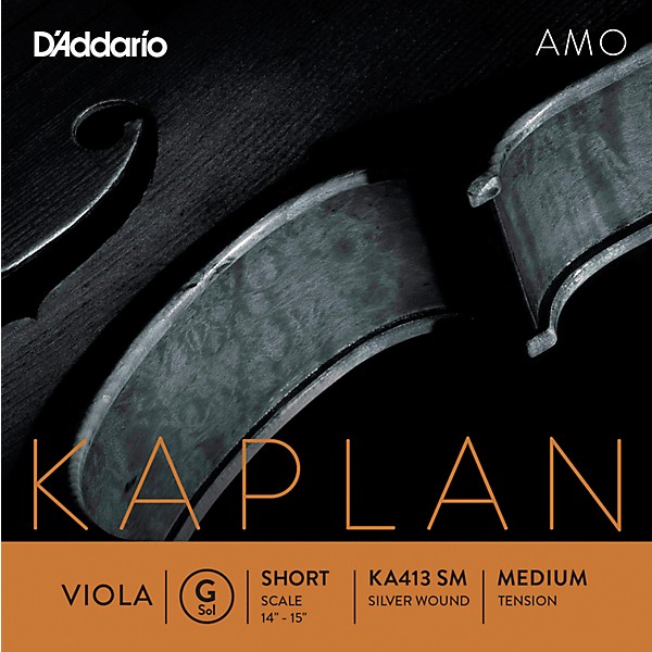 D'Addario Kaplan Amo Series Viola G String 14 in., Medium
