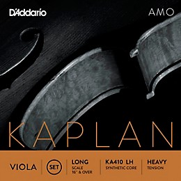 D'Addario Kaplan Amo Series Viola String Set 16+ in., Heavy