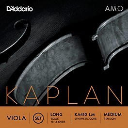 D'Addario Kaplan Amo Series Viola String Set 16+ in., Medium D'Addario Kaplan Amo Series Viola String Set 16+ in., Medium