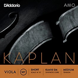 D'Addario Kaplan Amo Series Viola String Set 16+ in., Medium D'Addario Kaplan Amo Series Viola String Set 14 in., Medium