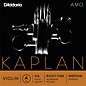 D'Addario Kaplan Amo Series Violin A String 1/4 Size, Medium thumbnail