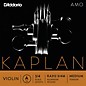 D'Addario Kaplan Amo Series Violin A String 3/4 Size, Medium thumbnail