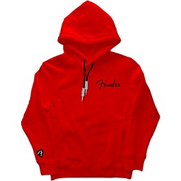 Fender Pullover Hoodie Medium Red Fender Pullover Hoodie Large Red