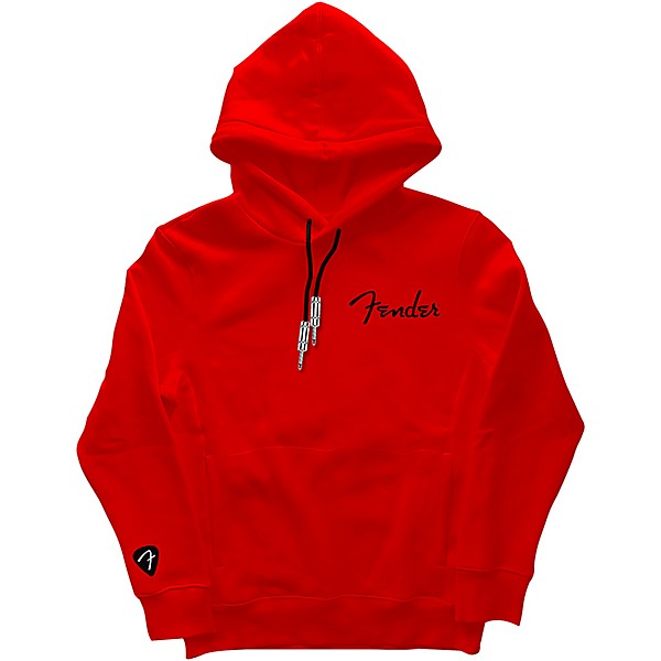 Fender Pullover Hoodie Large Red