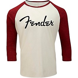 Fender Raglan Long Sleeve Baseball T-Shirt XX Large Red Fender Raglan Long Sleeve Baseball T-Shirt XX Large Red