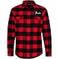 Fender Flannel Button-Up Shirt Large Red thumbnail