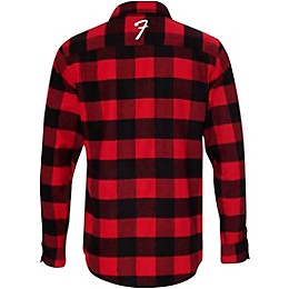 Fender Flannel Button-Up Shirt XX Large Red