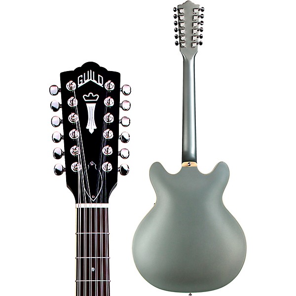 Guild Starfire IV ST-12 12-String Semi-Hollow Electric Guitar Shoreline Mist