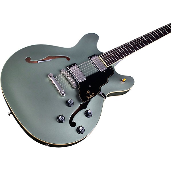 Guild Starfire IV ST-12 12-String Semi-Hollow Electric Guitar Shoreline Mist