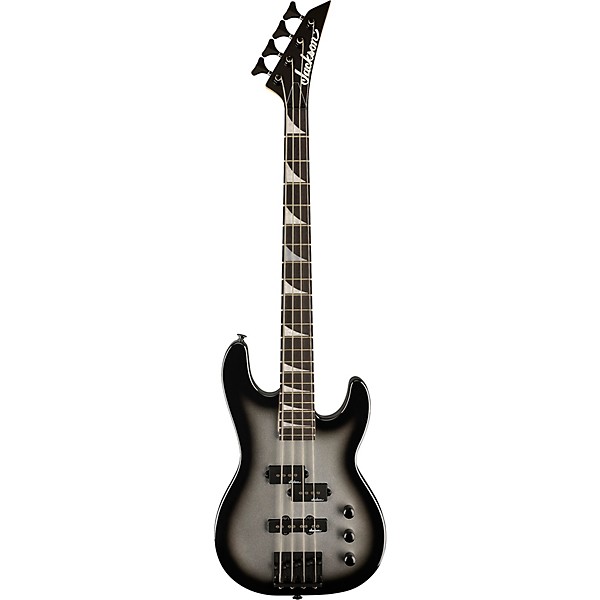 Jackson JS Series Concert Bass Minion JS1X Short-Scale Guitar Silver Burst