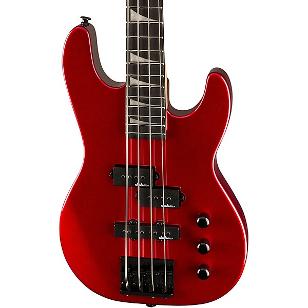 Jackson JS Series Concert Bass Minion JS1X Short-Scale Guitar Metallic Red