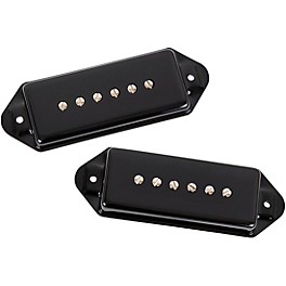 Seymour Duncan Hot P90 Silencer Dog Ear Pickup Set Cream Seymour Duncan Hot P90 Silencer Dog Ear Pickup Set Black