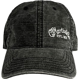 Martin Black Logo Baseball Cap