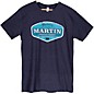 Martin Vintage Logo Short Sleeve T-Shirt XX Large Blue thumbnail
