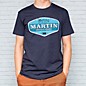 Martin Vintage Logo Short Sleeve T-Shirt Large Blue
