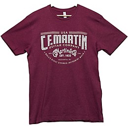 Martin The World's Oldest Graphic Short Sleeve T-Shirt XX Large Red