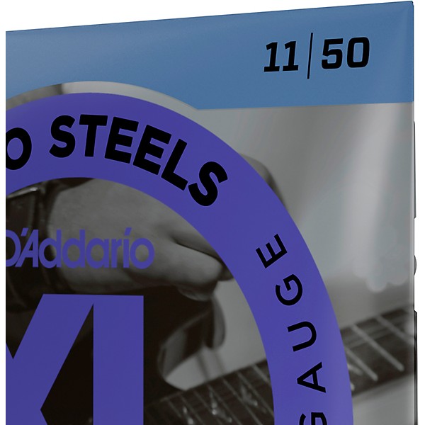 D'Addario EPS515 XL ProSteels Medium Electric Guitar Strings .011 - .050