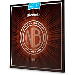 D'Addario Nickel Bronze 12-String Light Acoustic Guitar Strings .010 - .047