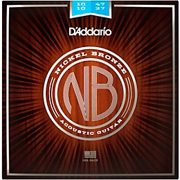 D'Addario Nickel Bronze 12-String Light Acoustic Guitar Strings .010 - .047