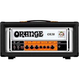 Open Box Orange Amplifiers OR30 30W Tube Guitar Amp Head Level 1 Black Tolex