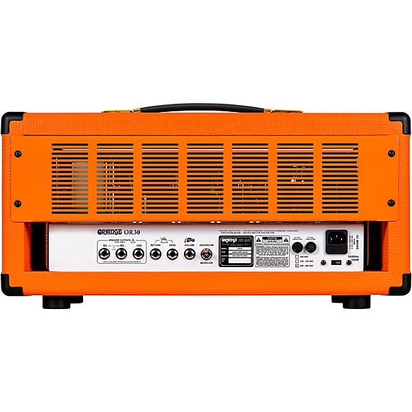Open Box Orange Amplifiers OR30 30W Tube Guitar Amp Head Level 1 Orange Tolex
