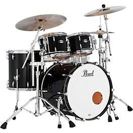 Pearl Masters Maple 4-Piece Shell Pack Red Oyster Swirl Pearl Masters Maple 4-Piece Shell Pack Piano Black