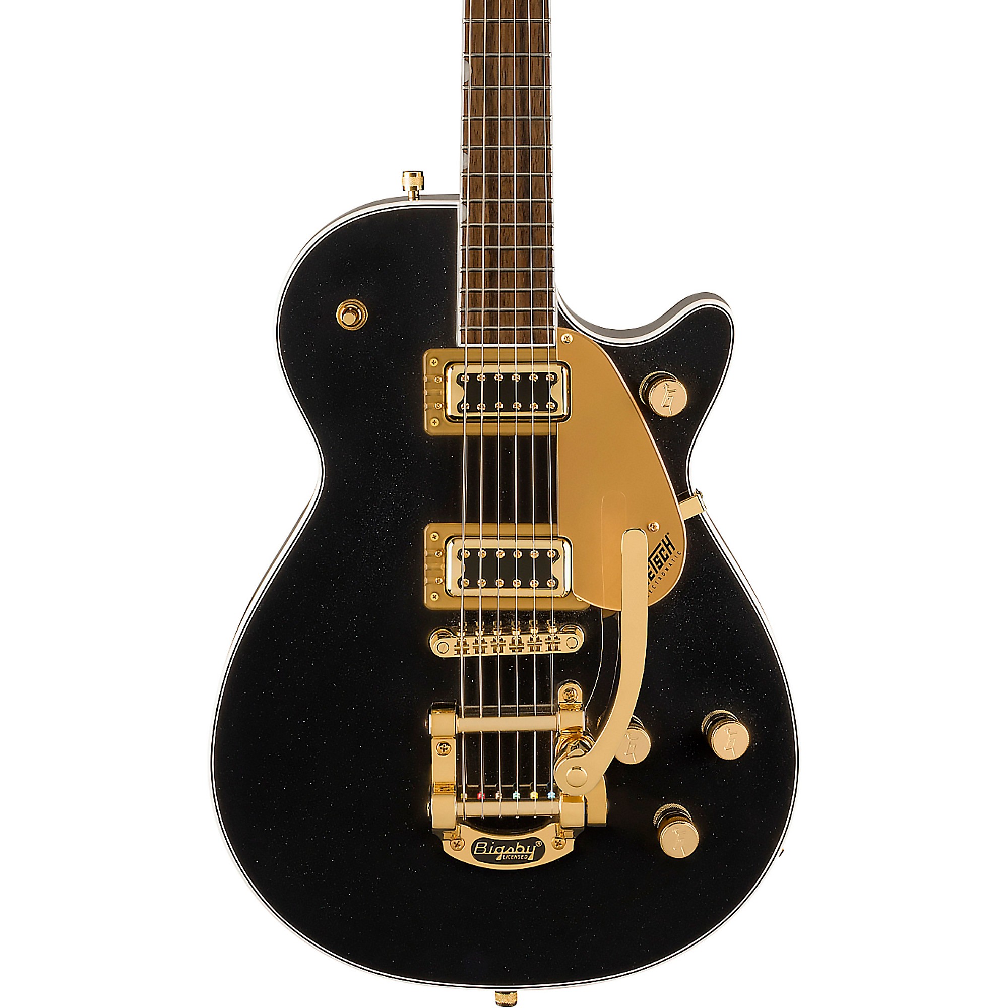 Gretsch Guitars G5237TG Electromatic Jet FT Bigsby Limited-Edition Electric  Guitar Black Pearl Metallic