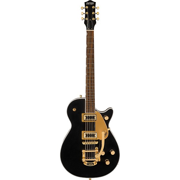 Gretsch Guitars G5237TG Electromatic Jet FT Bigsby Limited-Edition Electric Guitar Black Pearl Metallic
