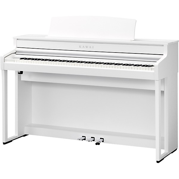 Kawai CA501 Digital Console Piano With Bench Satin White