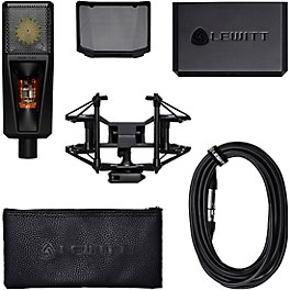 LEWITT Pure Tube Studio Microphone Set Black