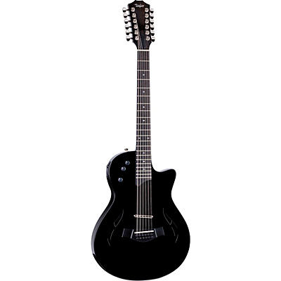 Taylor T5z Classic Dlx 12-String Special Edition Acoustic-Electric Guitar Black for sale