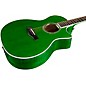 Taylor 614ce Special-Edition Grand Auditorium Acoustic-Electric Guitar Transparent Green