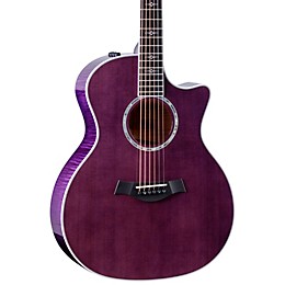 Taylor 614ce Special-Edition Grand Auditorium Acoustic-Electric Guitar Transparent Purple