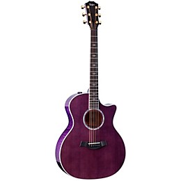 Taylor 614ce Special-Edition Grand Auditorium Acoustic-Electric Guitar Transparent Purple